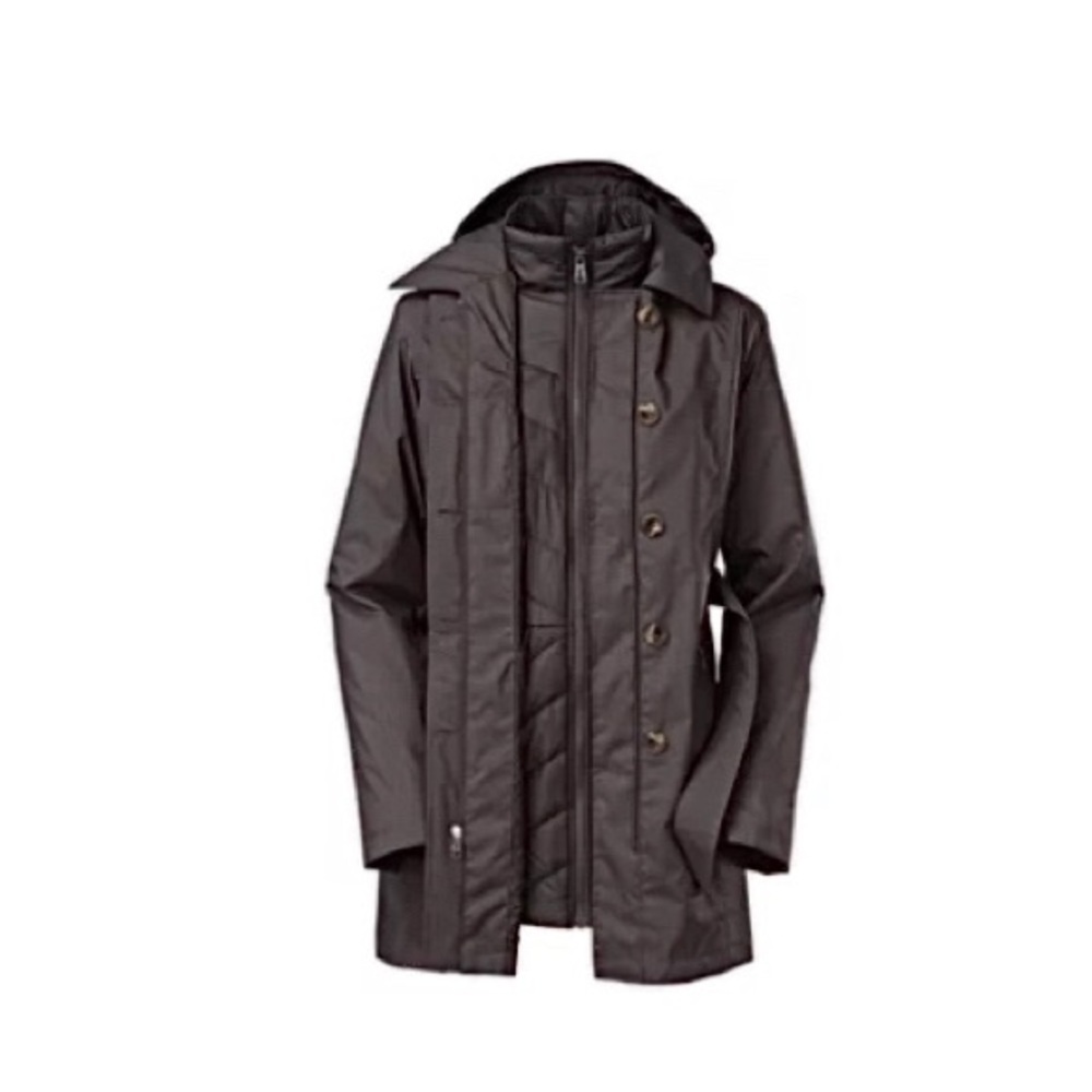 Women’s North Face Riverdale Trench Triclimate Jacket / Coat / Raincoat